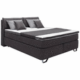 Boxspringbett in Grau ca. 160x200cm - Alufarben, KONVENTIONELL, Karton/Naturmaterialien (160/200cm) - Modern Living Boxspringbett in Grau ca. 160x200cm - Alufarben, KONVENTIONELL, Karton/Naturmaterialien (160/200cm) - Modern Living