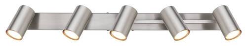 Strahler Robby max. 35 Watt - Chromfarben, Design, Metall (70/35/17cm) - Globo