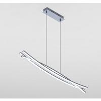LED-Hängeleuchte Tillo max. 30 Watt - Weiß, KONVENTIONELL, Kunststoff/Metall (100/8/120cm) - Mömax