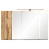 Spiegelschrank Varese ca. 105x64 cm Eiche Wotan - MODERN, Glas/Holzwerkstoff (105/64/20cm) - Held
