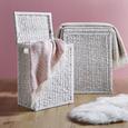 Košara Za Perilo Tobi I - bela, Romantika, les/naravni materiali (36/50/26cm) - Mömax modern living Košara Za Perilo Tobi I - bela, Romantika, les/naravni materiali (36/50/26cm) - Mömax modern living