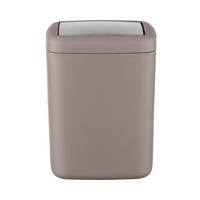 Coș de gunoi pentru cosmetice Barcelona - taupe, Modern, plastic (15/20/15cm) - Wenko