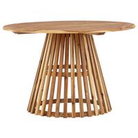 Gartentisch Lumpur ca. 120x120x75 cm Akazie - Akaziefarben, KONVENTIONELL, Holz (120/120/75cm) - Gardenson