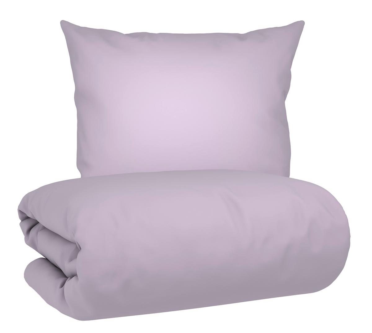 Bettwäsche Elena Lavendel ca. 135x200cm - MODERN, Textil (135/200cm) - Mömax
