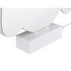 LED-DEKORATIONSLAMPA FRANI - vit/kromfärg, Modern, plast (22,9/4,6/25,3cm) - Mömax