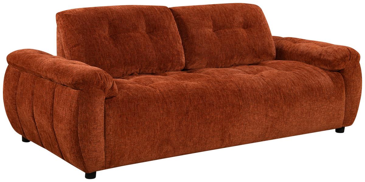 Sofa Alba - narančasta/crna, Moderno, drvo/tekstil (213/84/109cm) - Mömax