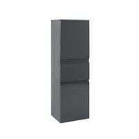 Midischrank in Grau 'Cardiff' - Graphitfarben, Design, Holzwerkstoff (40/130/35cm) - Held
