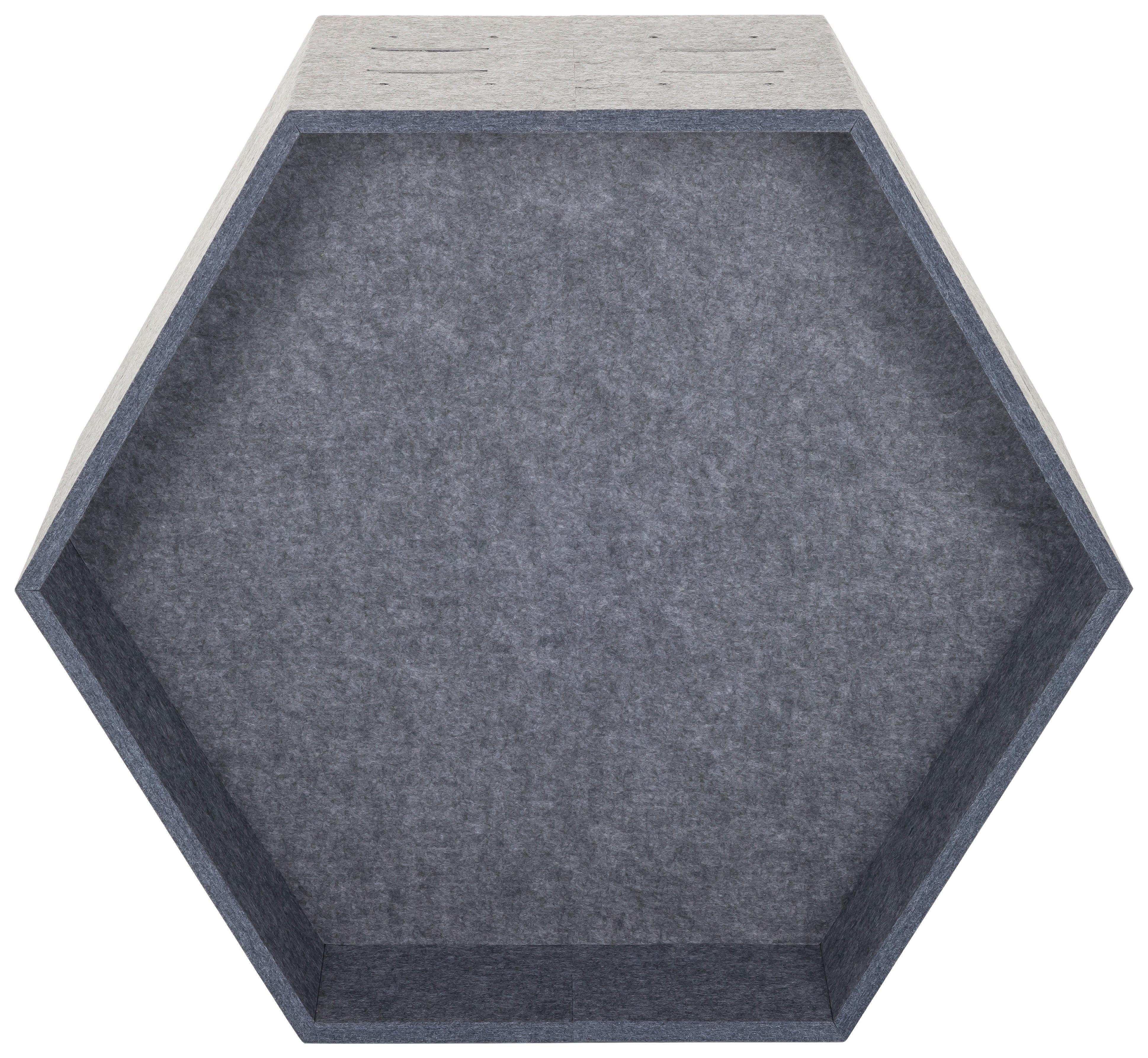Pregradna Stena Flexmiut Store B, Siva - siva, Moderno, tekstil (62,5/54,5/35cm) - MID.YOU