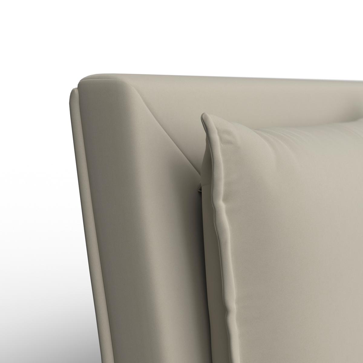 Polsterbett Sleepy ca. 180x200 cm Beige - Beige/Schwarz, Modern, Holz/Holzwerkstoff (180/200cm) - Bessagi Home