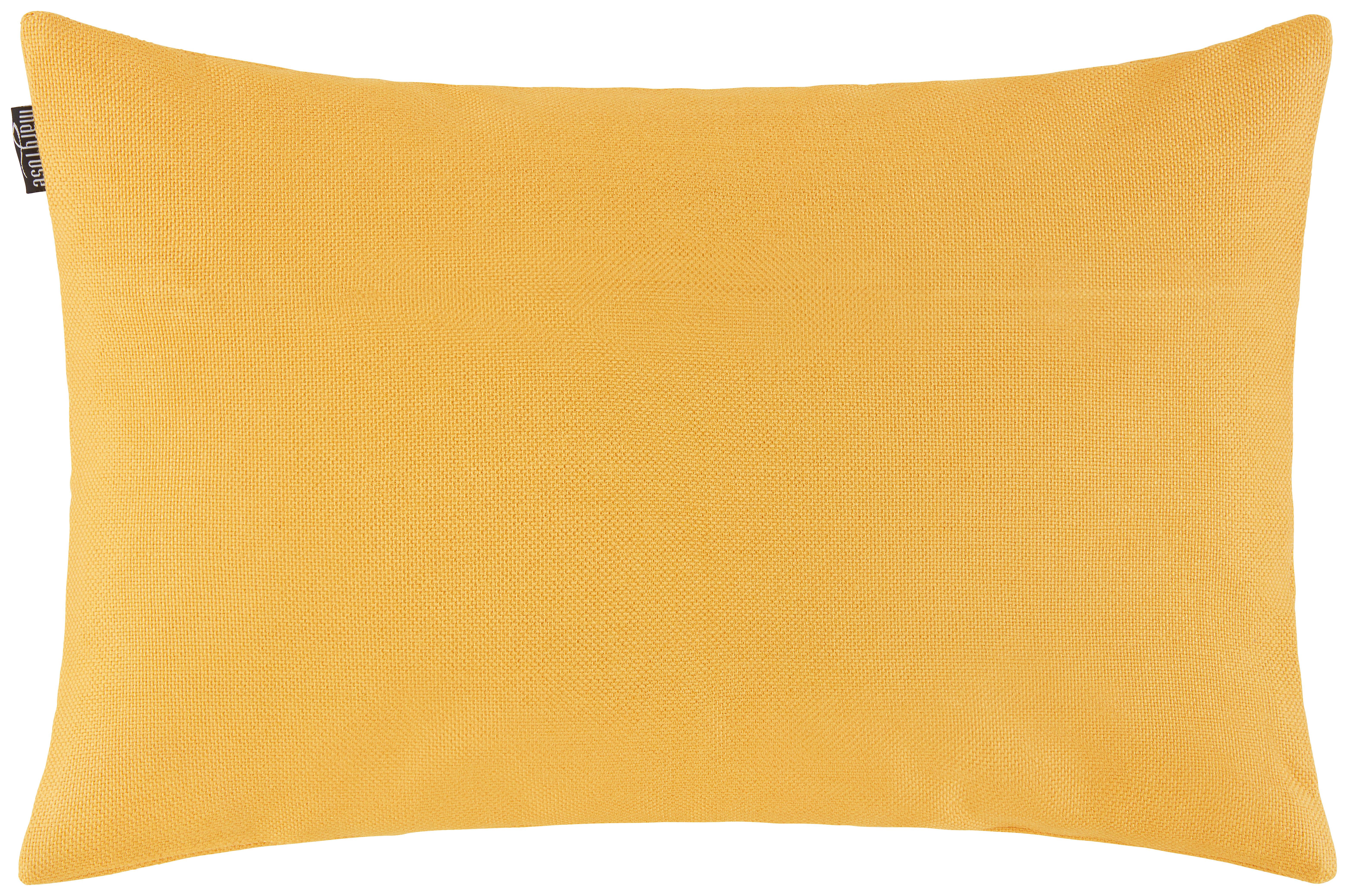 Zierkissen Gabrielle in Gelb ca. 40x60cm - Gelb, MODERN, Textil (40/60cm) - Mary's