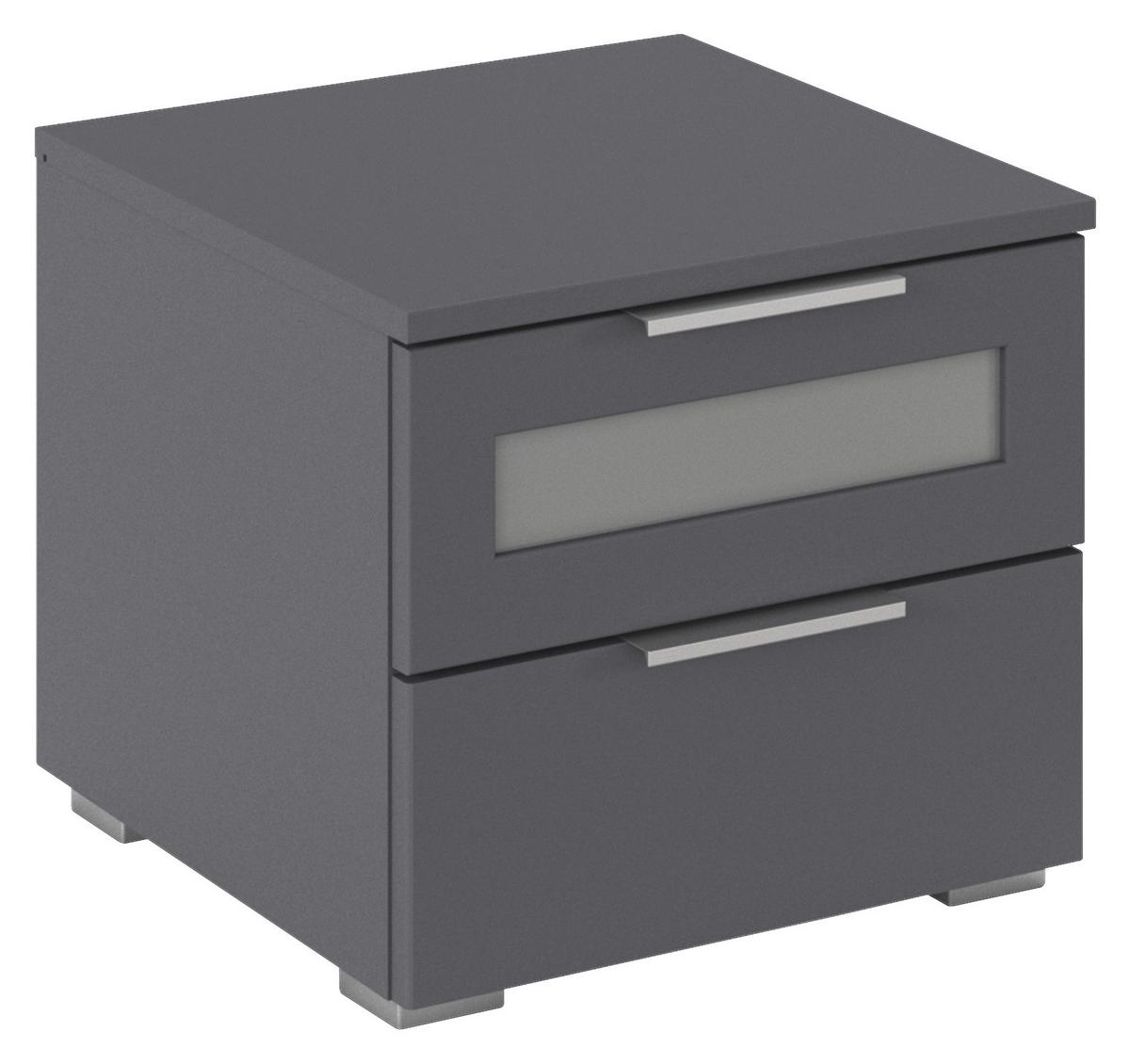 NOPTIERA MARS 2L-GR - alb/gri, Basics, material pe bază de lemn (40/36/40cm) - Modern Living