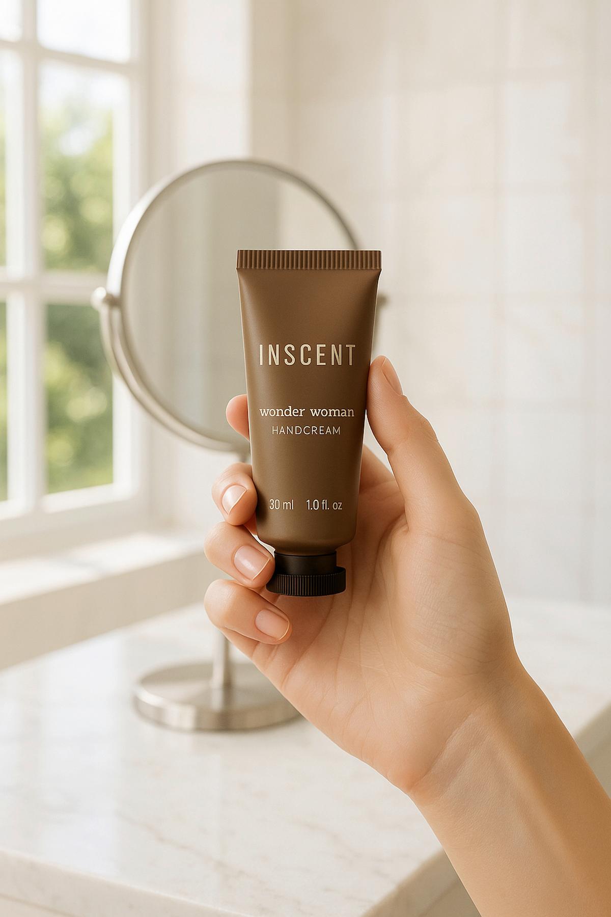 Handcreme Inscent Braun ca. 30ml - Cappuccino, Basics, Kunststoff (4/10/4cm) - Inscent