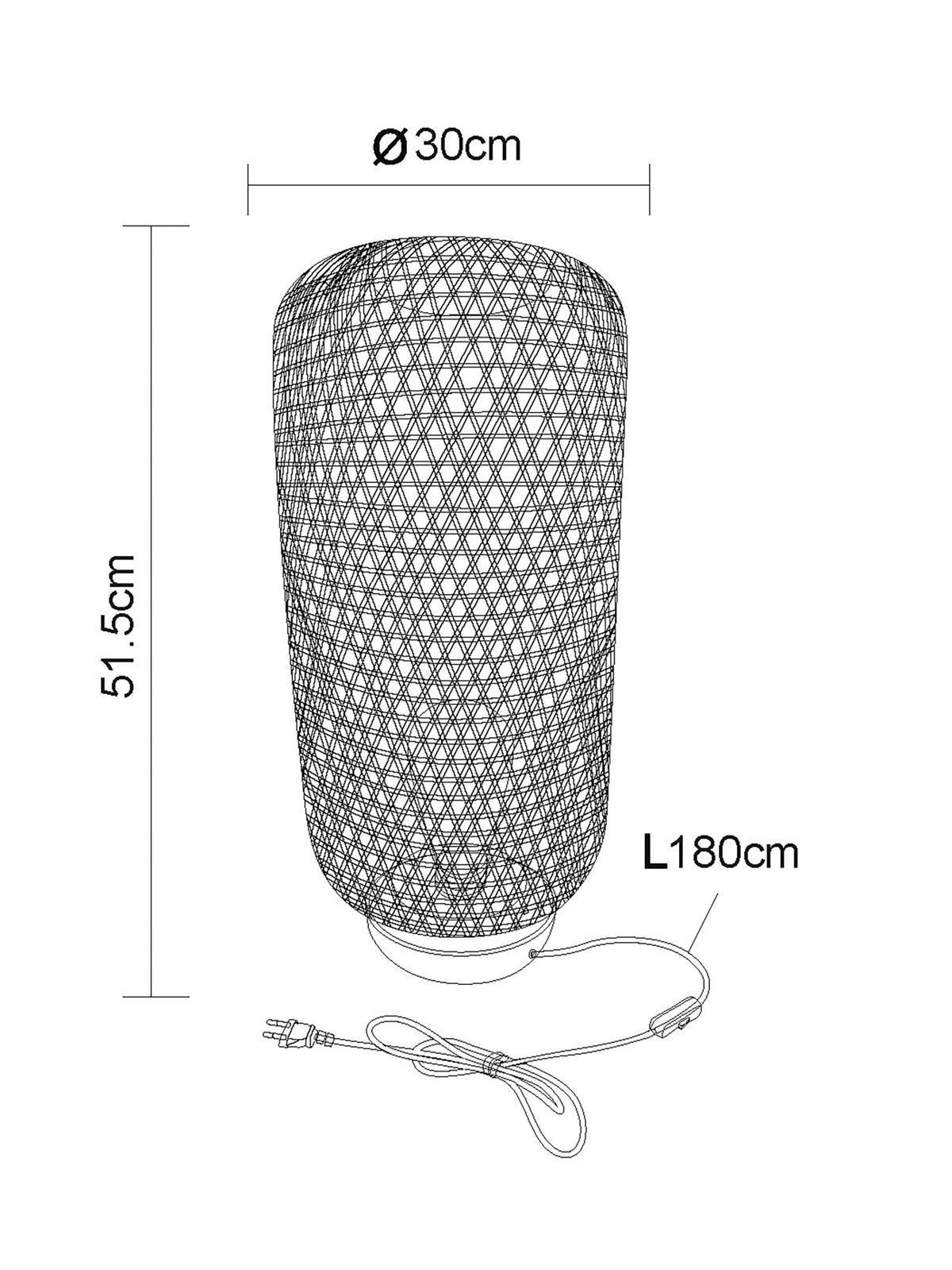LAMPA STOŁOWA ILZ III - Design (31/55cm) - Novel