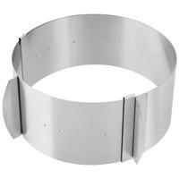 Tortenring Bakery aus Edelstahl Ø ca. 16cm - Silberfarben, KONVENTIONELL, Metall (16cm) - Zenker