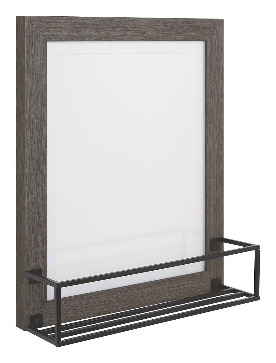 Okvir Za Slike Shelf - siva, papir/kovina (27,5/32,5/8,5cm) - Modern Living