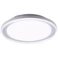 LED-Deckenleuchte Lars max. 40 Watt - Silberfarben, Kunststoff/Metall LED-Deckenleuchte Lars max. 40 Watt - Silberfarben, Kunststoff/Metall