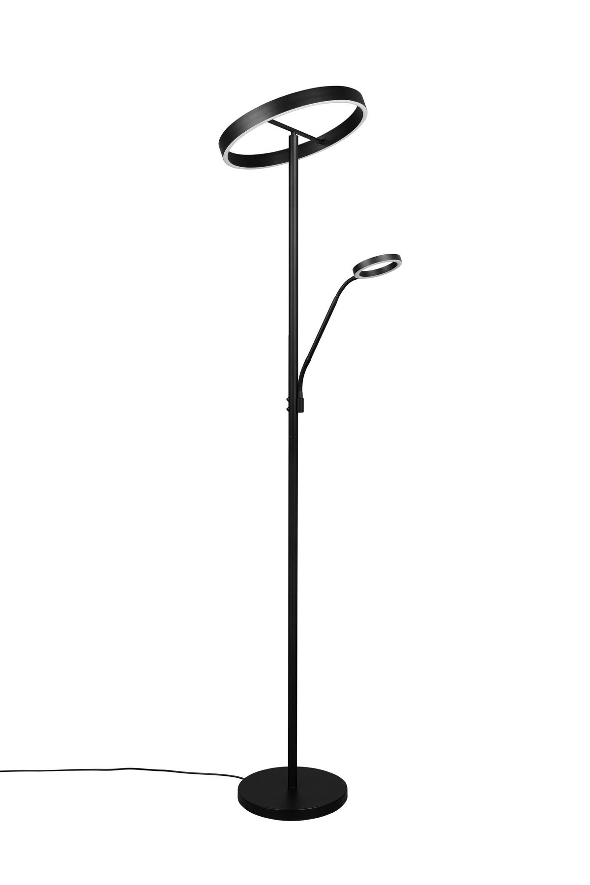 LAMPA STOJĄCA LED 449510232 WILLIS - czarny, Design, metal (40/180cm) - Trio Leuchten