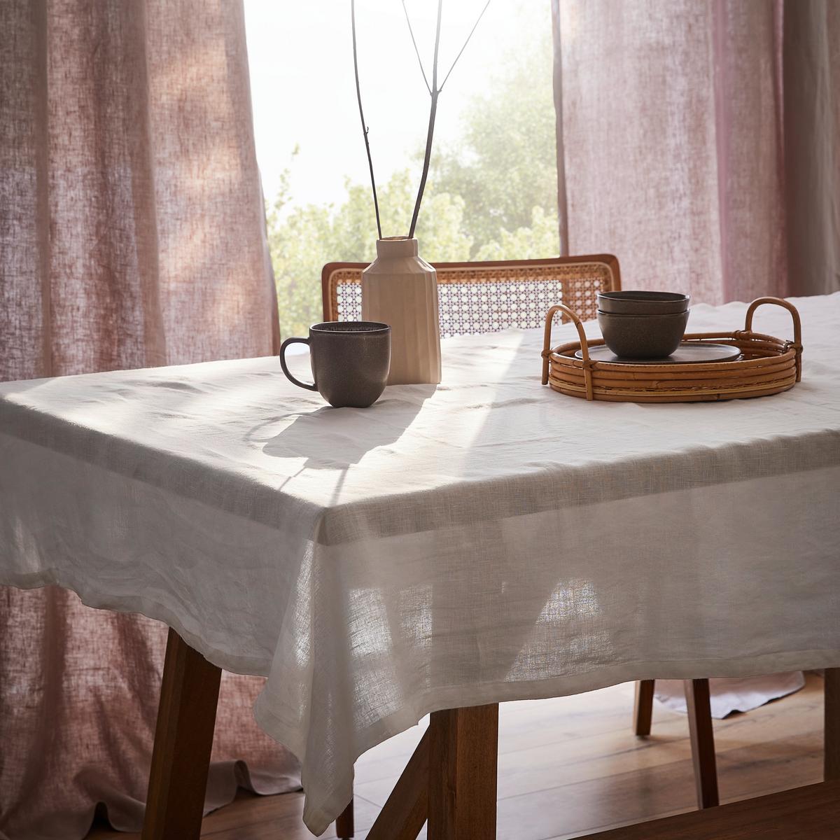 OBRUS OBRUS -TREND- - biały, Trend, tkanina (140/180cm) - Ambiente
