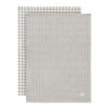 SET DE TORCHONS THEO - noir/blanc, textile (50/70cm) - Mömax