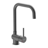 Küchenarmatur Sistant Stockholm Graphitfarben - Graphitfarben, Basics, Metall (33cm) - Sistant