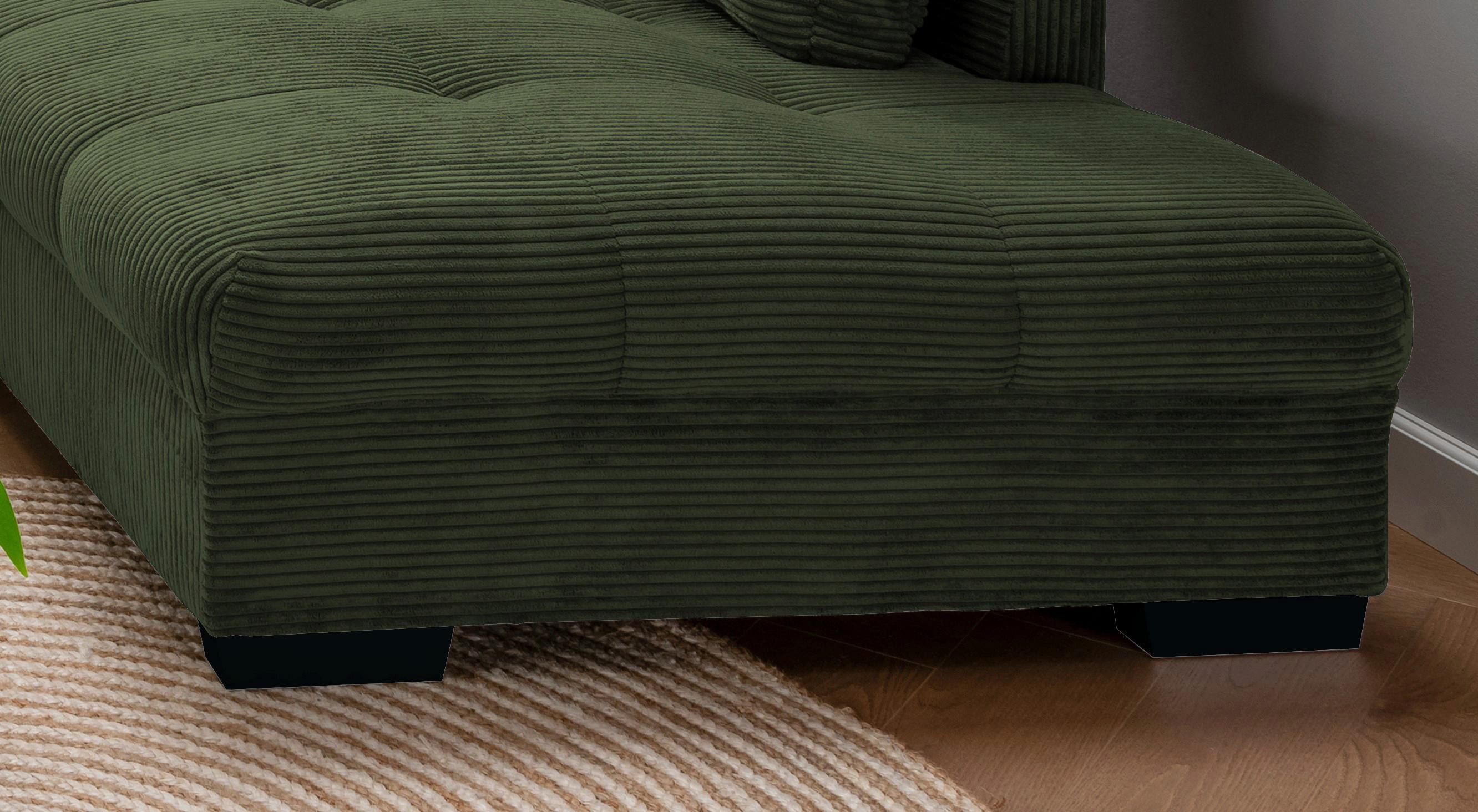 HÖRNSOFFA ALVITO - beige/svart, Design, trä/textil (298/202cm) - P & B