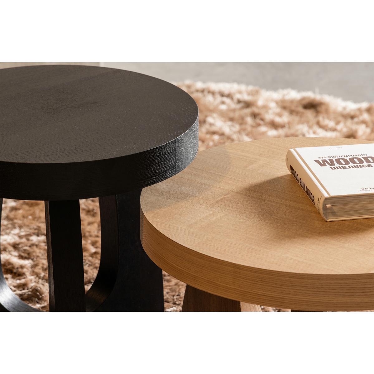 Beistelltisch Tala Naturfarben - Naturfarben, Design, Holzwerkstoff (55/55/35cm) - Livetastic