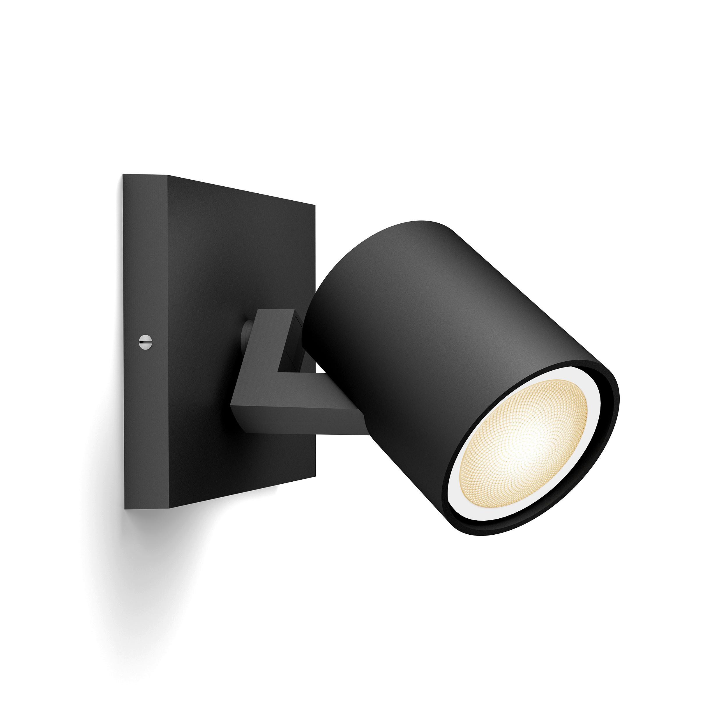 LAMPA REFLEKTOROWA LED PHILIPS HUE RUNNER SPOT B 1ER - czarny, Basics, metal (11/10,70/9cm) - Philips HUE