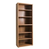 Polica Rilega - boja oraha, Moderno, pločasti materijal (82,1/216,8/35,5cm) - Modern Living