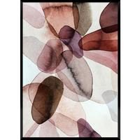 Bild Image in Braun/Grau ca. 30x40cm - Braun/Grau, Holzwerkstoff/Papier (30/40cm) - Modern Living