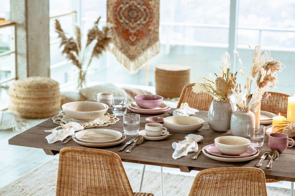 TALERZ DO MAKARONU PERLEMOR SAND VILLEROY&BOCH - kolor piaskowy, Trend, ceramika (22cm) - like.Villeroy & Boch