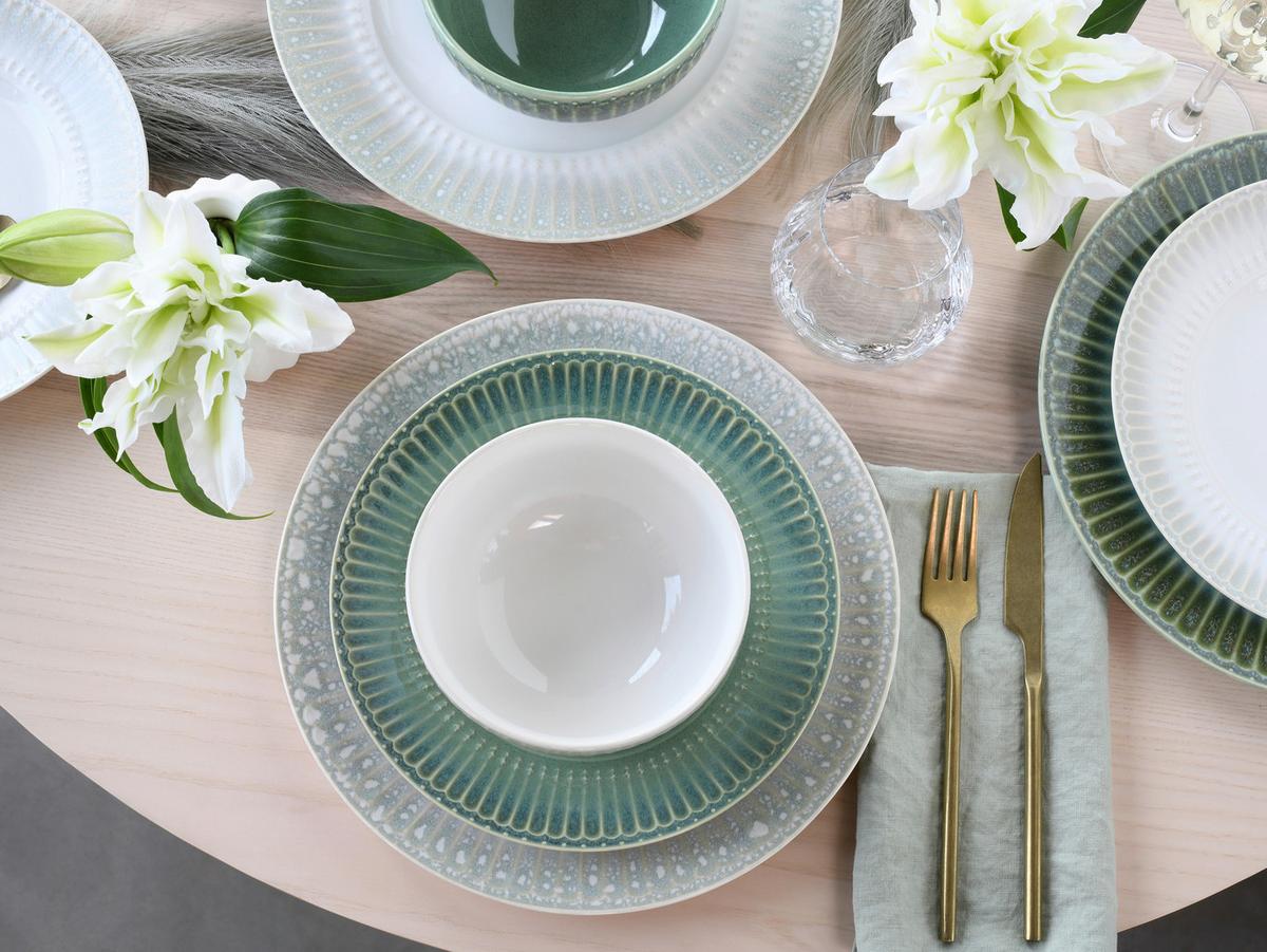 Jedilni Servis Celadon Mix, 12-Delni - krem barve/biserna, Basics, keramika - Creatable