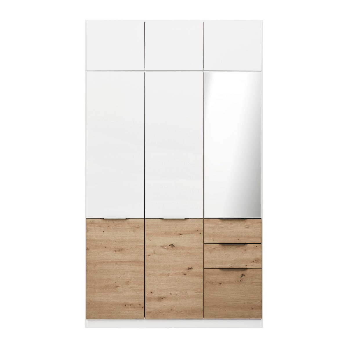 EXTENSIE DULAP MAX DECOR ALB - alb, Konventionell, material pe bază de lemn (136/39/54cm) - Mömax