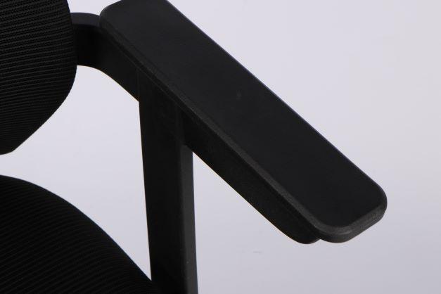 SNURRSTOL ARIANA -EXKLUSIV- - svart, Modern, metall/trämaterial (56/90-100/58cm) - Mömax