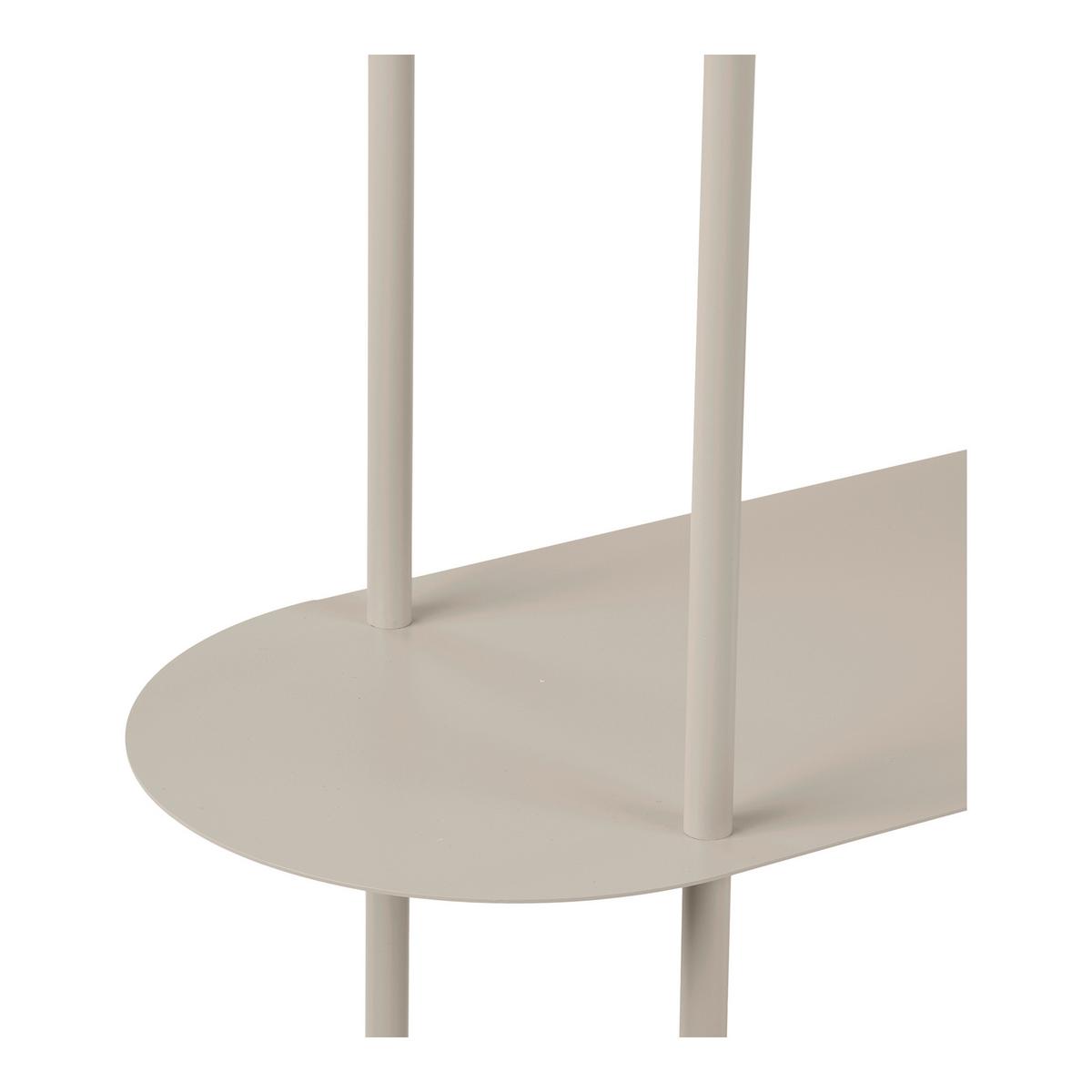 Regal Rieti Greige - Greige, Design, Metall (118/97/31cm) - MID.YOU