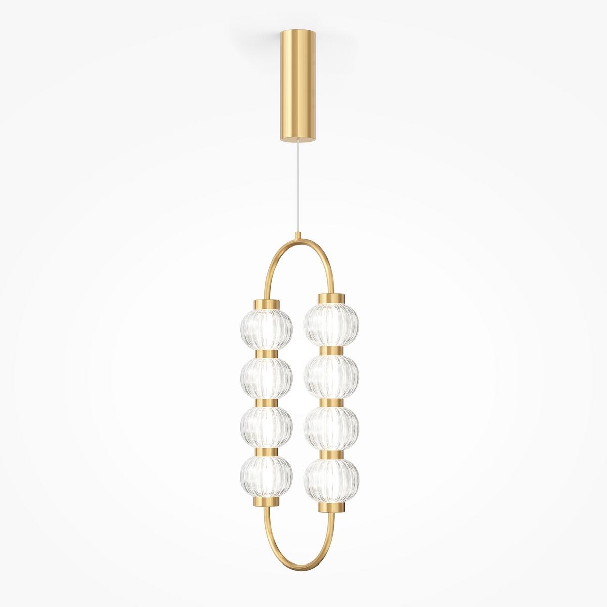 Pendelleuchte Mod555pl-L11g3k - Goldfarben, Design, Metall (27,8/374.5/9cm) - MAYTONI