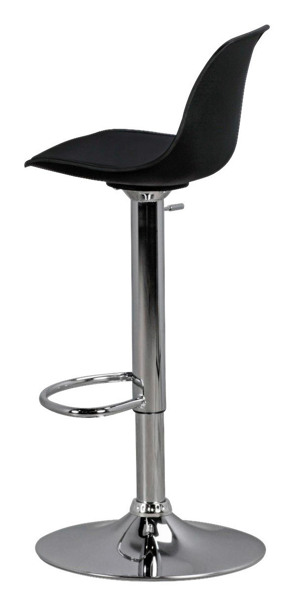 Barski Stol Korsika - barve kroma/črna, Moderno, kovina/umetna masa (40/104/40cm) - MID.YOU