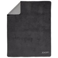 KOC DOMOWY JOOP! UNI DOUBLEFACE - antracytowy/szary, Basics, tkanina (150/200cm) - Joop!