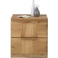 Nachtkästchen in Eichefarben - Eichefarben, KONVENTIONELL, Holz (45/48,5/40cm) - Premium Living