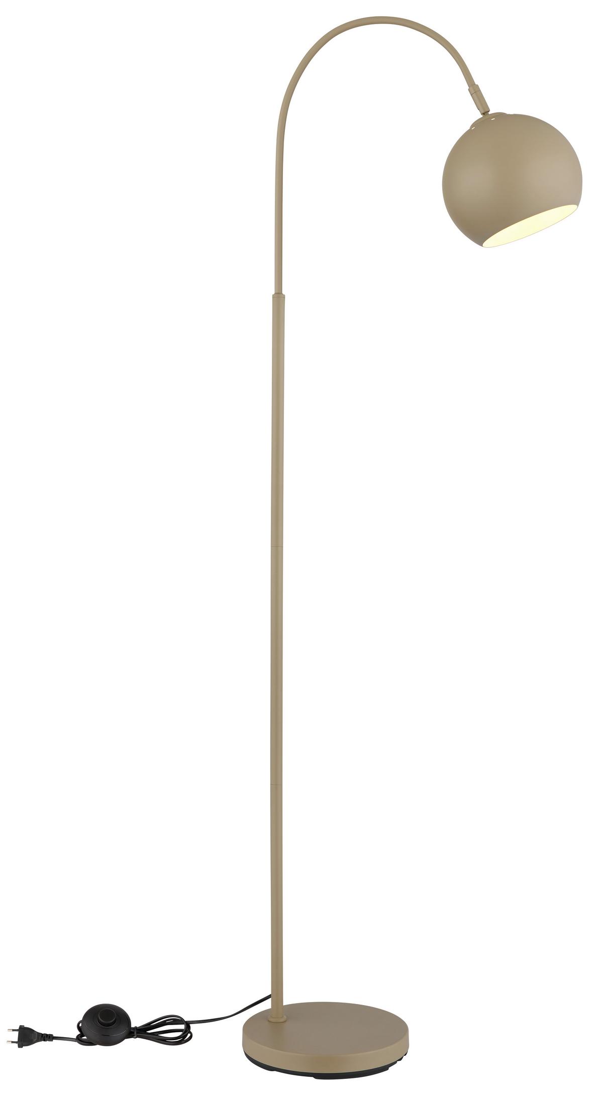 Podna Svjetiljka Benno - boje pijeska/crna, Basics, metal/plastika (46/25/150cm) - Globo