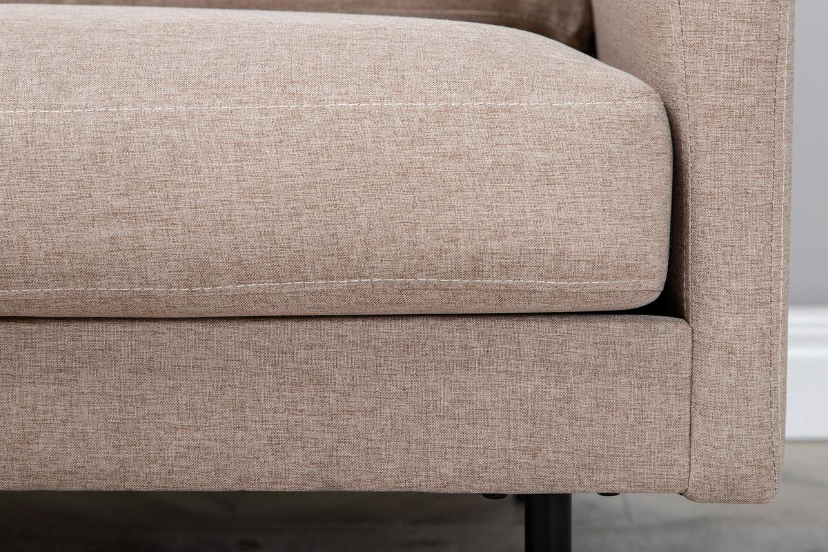 SESSEL ZOOM - Design, Textil/Metall (95/80/84cm) - Livetastic