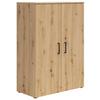 Komoda Multi - hrast Artisan/crna, Moderno, drvni materijal/plastika (80/115/40cm) - Modern Living