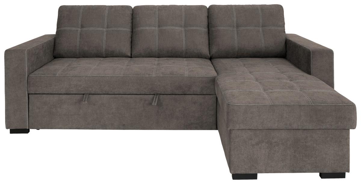 Canapea modulară TURIN - taupe, Design, plastic/lemn (239/87/160cm) - Modern Living