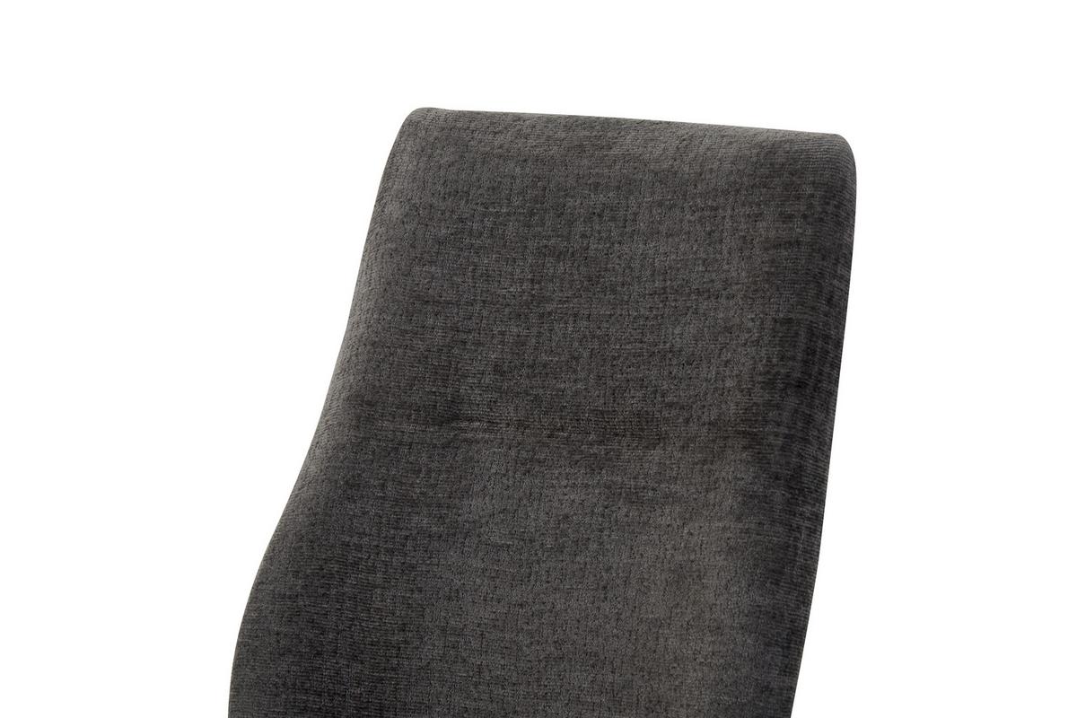 SCHWINGSTUHL-SET TINA - noir/anthracite, Modern, textile/métal (43/98/59cm) - MID.YOU