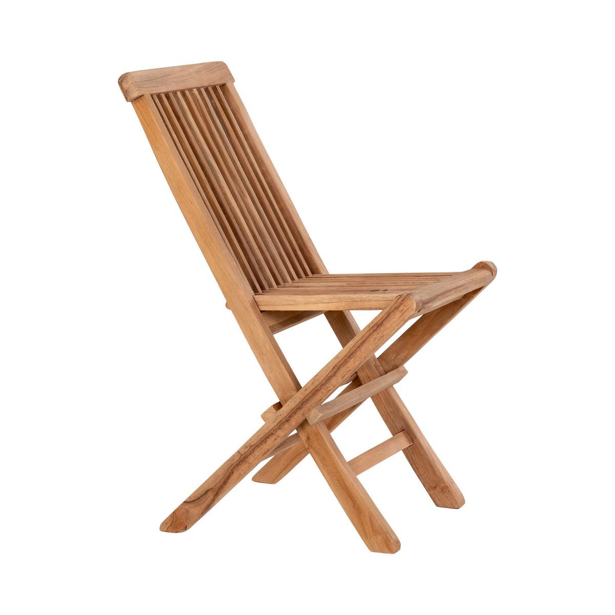 Kinderklappstuhl-Set Toledo Teak 2er-Set - Teakfarben, MODERN, Holz (31/58/42cm) - Gardenson