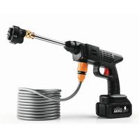 Akku-Hochdruckreiniger 21V EASYmaxx - Schwarz, Basics, Kunststoff/Metall (42/23/7cm) - EASYMAXX