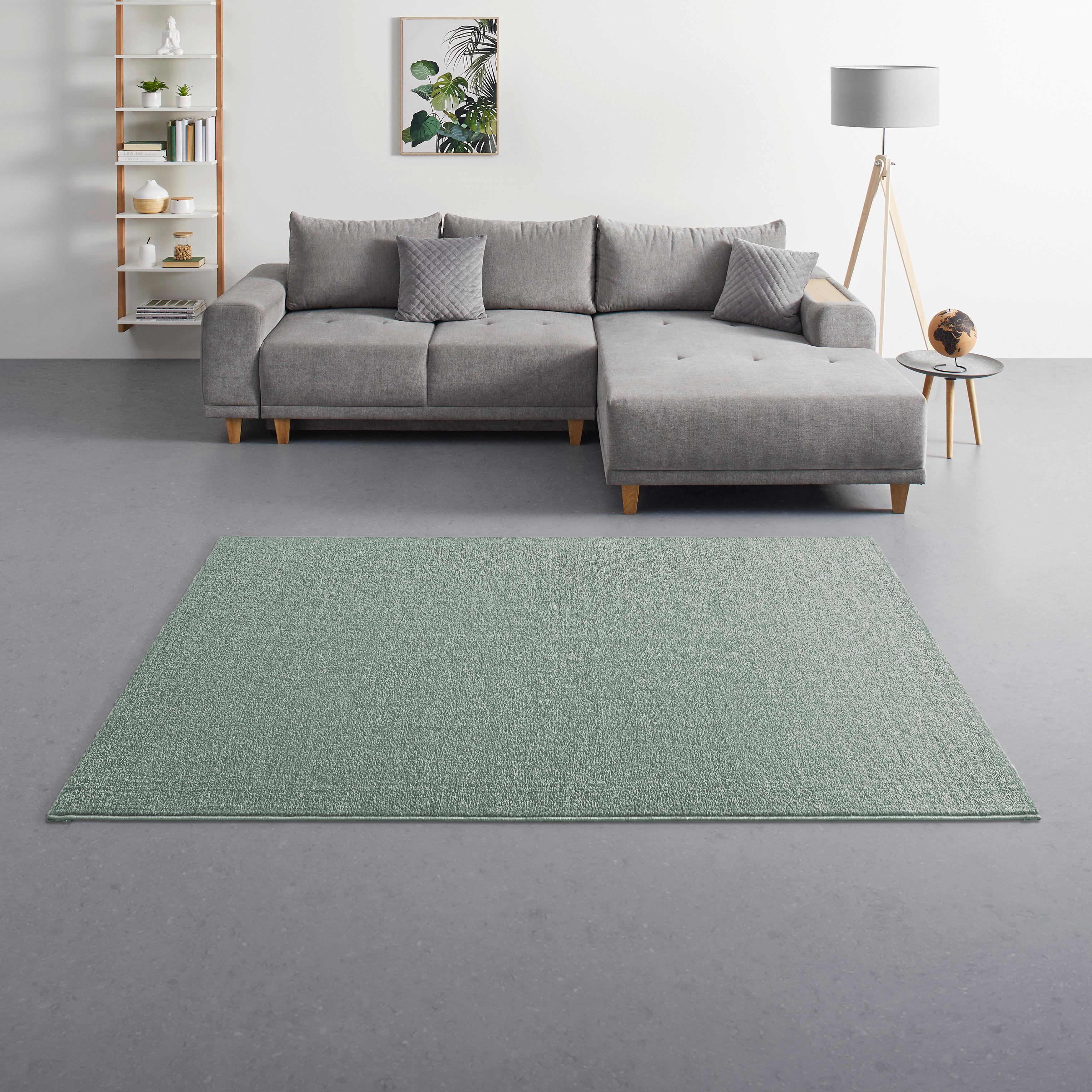Szőtt Szőnyeg Jan 160/230 - zöld, Konventionell, textil (160/230cm) - Mömax