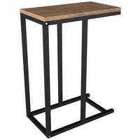 Mizica Insasi, Barva Hrasta, Črna - črna/medeni hrast, Design, kovina/leseni material (46/26/63cm) - MID.YOU