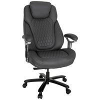 Pisarniški Stol Pullmann, Siva - srebrne barve/siva, Moderno, kovina/umetna masa (73/138/85cm) - MID.YOU