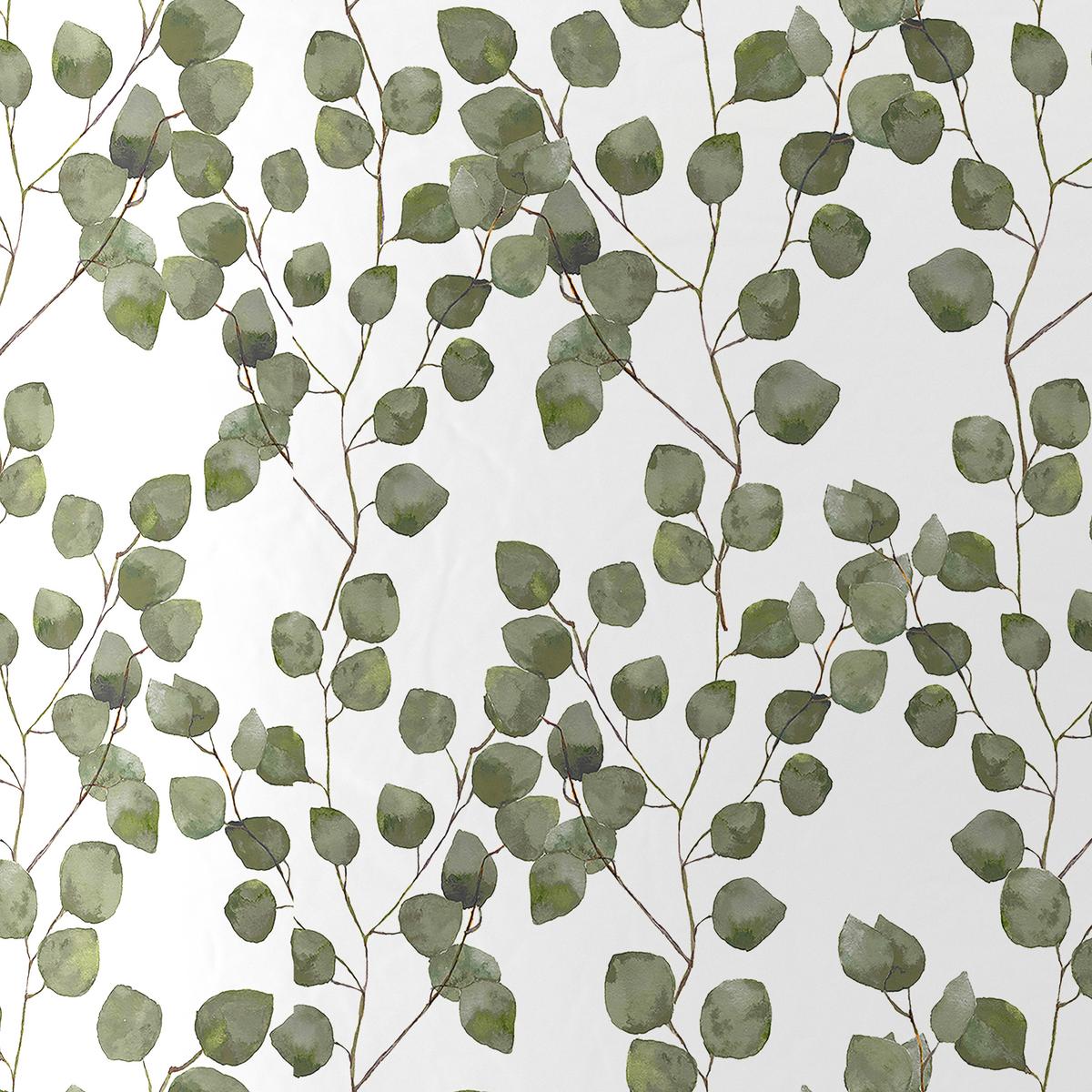 Bettwäsche Bio-Sophia Design Grün/Weiß ca. 140x200cm - Weiß/Grün, Natur, Textil (140/200cm) - ecoTree
