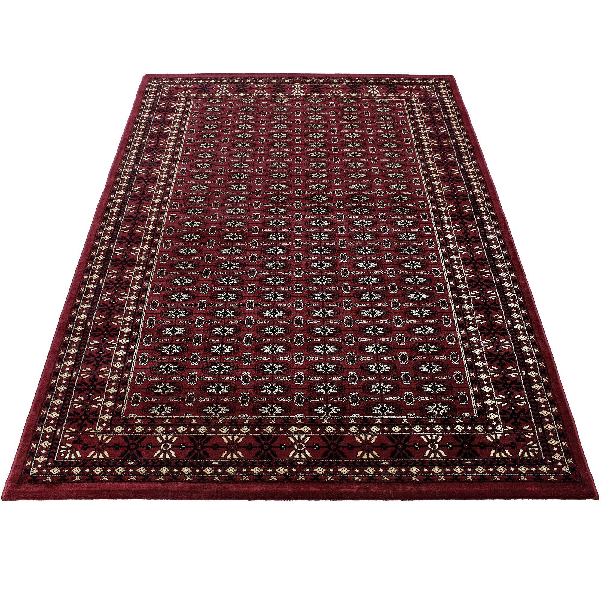 Tkana Preproga Marrakesh, Rdeča, 240x340cm - temno rdeča, Konvencionalno, tekstil (240/340cm)